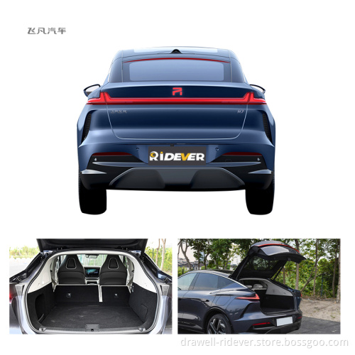 Hot-selling Long Range 2023 Rising R7 EV Car New Energy Vehicles Fast Charge Used Car Midsize Electric Car Family Used